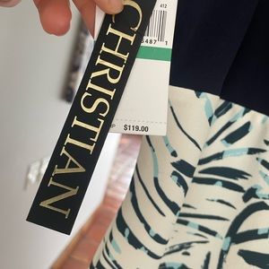 Christian Soriano knee length dress. New with tags.